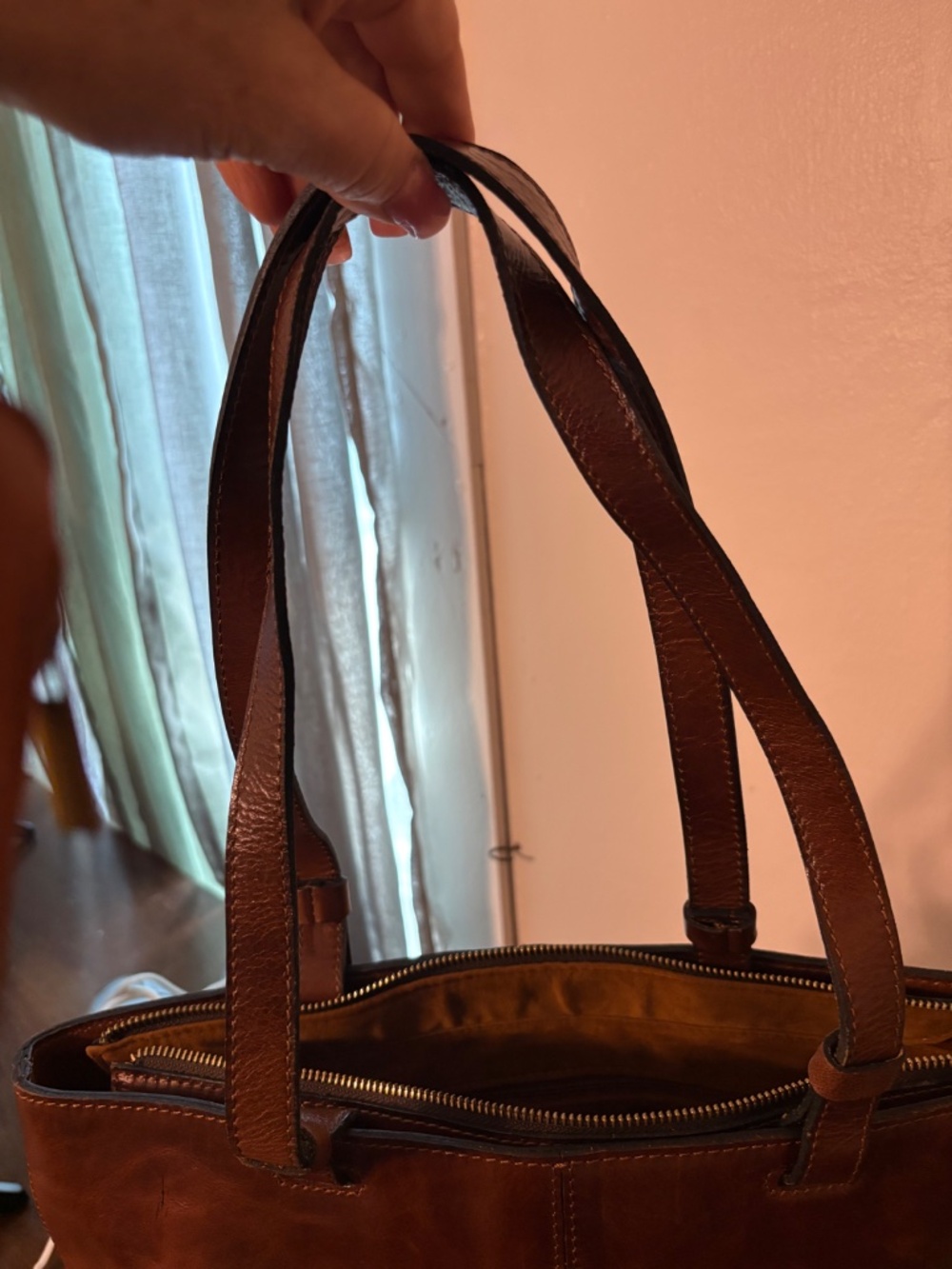 Patricia Nash Leather Tote Bag - Picture 6 of 8